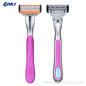 Women 5 Blade Shaving Women Female Lady Razor